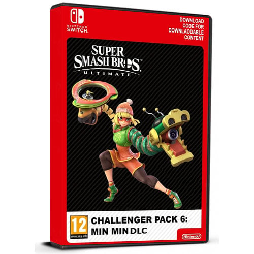 Super Smash Bros. Ultimate Challenger Pack 6: Min Min DLC Cd Key Nintendo Switch Europe