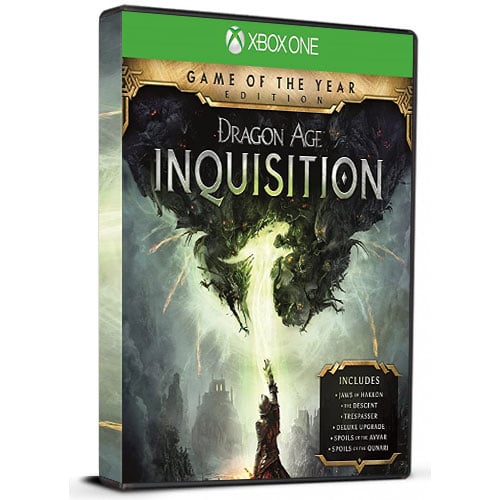 Dragon Age: Inquisition Game of the Year Edition Cd Key Xbox ONE Global