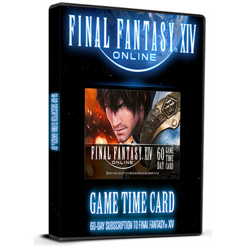 Final Fantasy XIV - 60 Days Game Time Card Cd Key Mog Station Europe