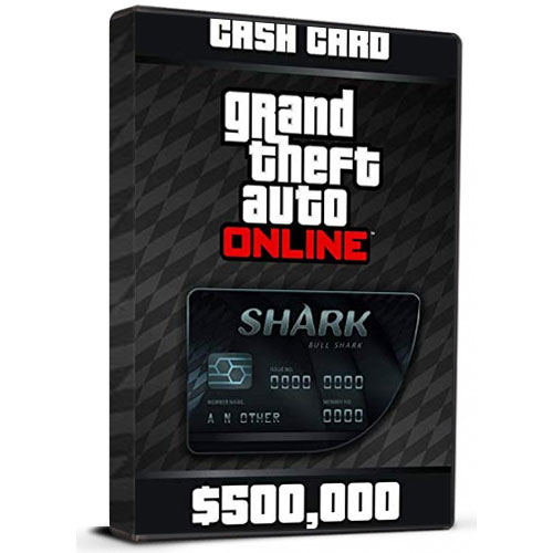 GTA V - Bull Shark Cash Card 500K Cd Key Rock Star Social Club Global