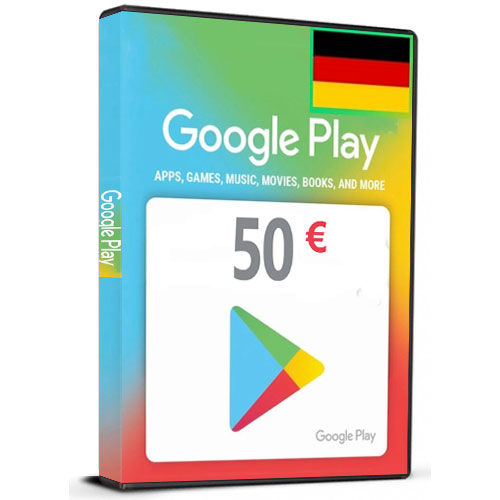 Google Play DE 50 EUR (Germany) Key Card 
