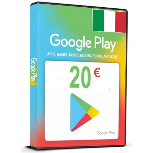 Google Play IT 20 EUR (Italy) Key Card