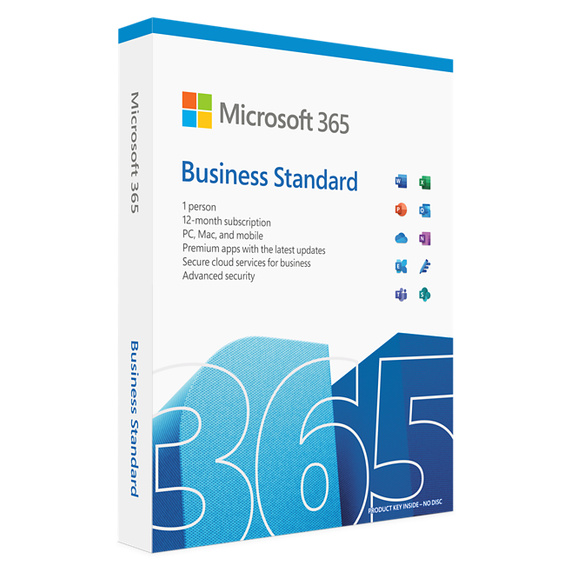 Microsoft Office 365 Business Standard 1 Year 5 PC Cd Key EU