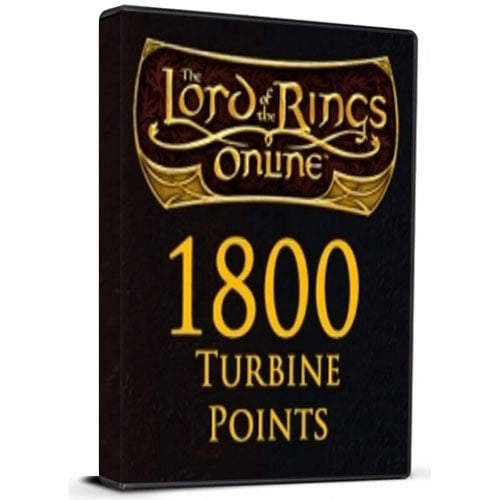 Lord of the Rings 1800 Turbine Points Cd Key Lotro Europe