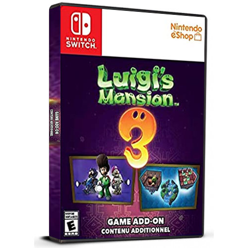 Luigi's Mansion 3 Multiplayer Pack Cd Key Ninteno Switch Digital Europe
