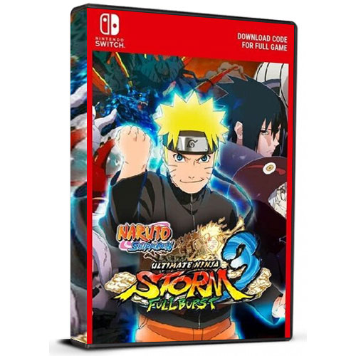 Naruto Ultimate Ninja Storm 3 Full Burst Cd Key Nintendo Switch Europe