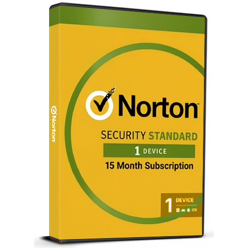 Norton 360 Standard 1 Device 15-Month Subscription USA Cd Key