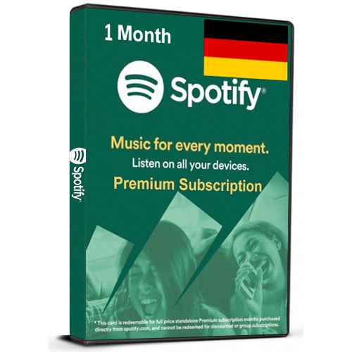 Spotify DE 1 Month (Germany) Key Card