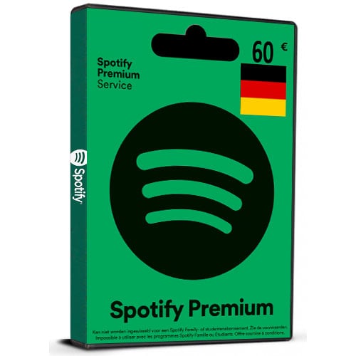 Spotify DE 60 EUR (Germany) Key Card
