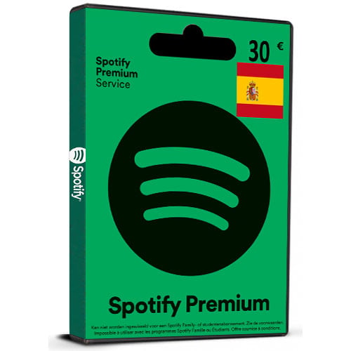 Spotify ES 30 EUR (Spain) Key Card
