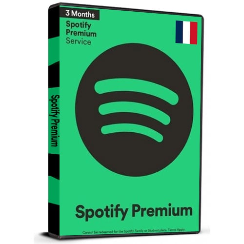 Spotify FR 3 Month (France) Key Card