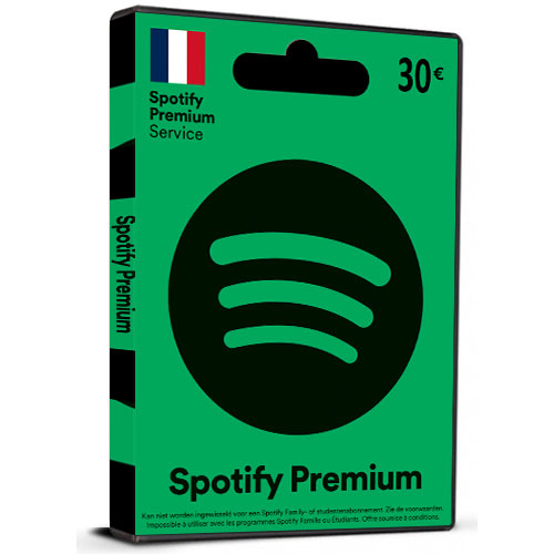 Spotify FR 30 EUR (France) Key Card