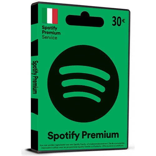 Spotify IT 30 EUR (Italy) Key Card