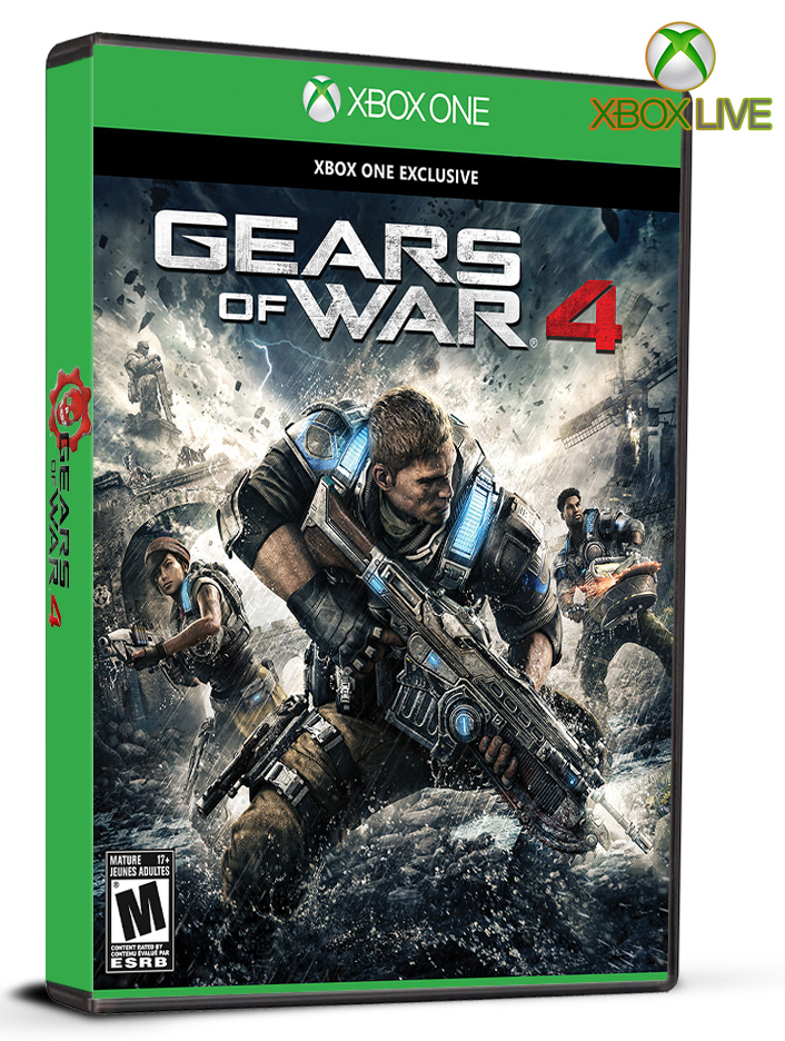 Gears of War 4 Cd Key Xbox one + Windows 10 Digital Code