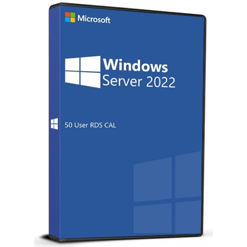 Windows Server 2022 Remote Desktop Services 50 DEVICE Connections Cd Key Global